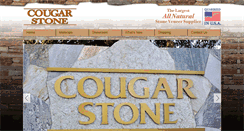 Desktop Screenshot of cougarstone.com